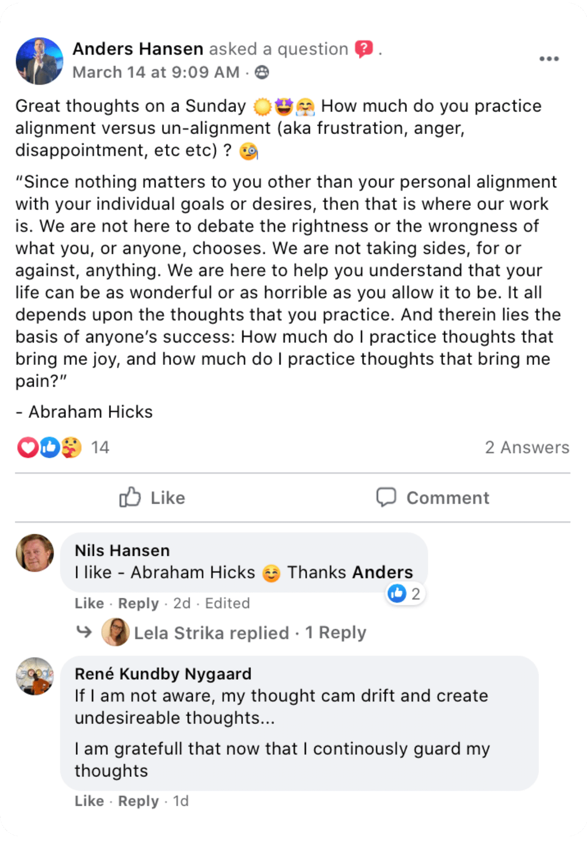 Thank You Anders Hansen Illusionist * Speaker * ChangeMaker