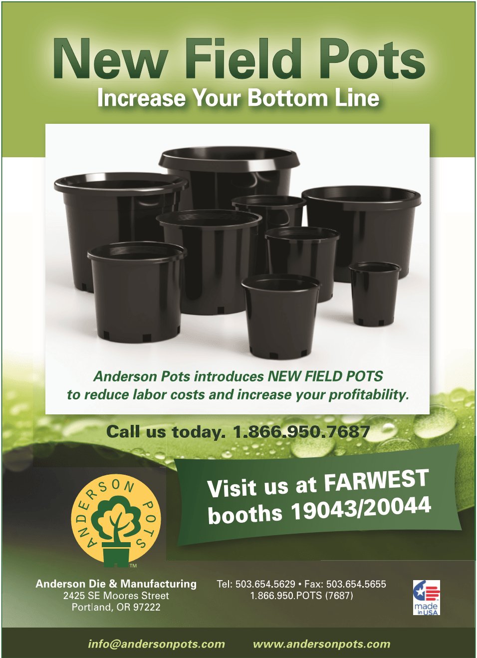 Anderson Bands Anderson Pots