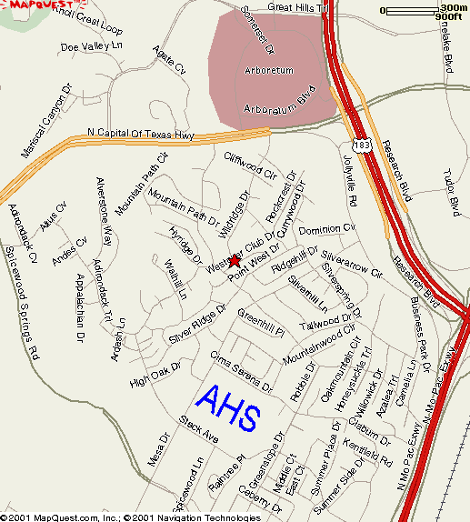 Directions to Westover Pool Anderson High School Trojan Band