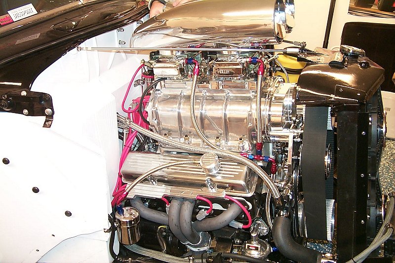 PCV valve with a blower | Chevy Tri Five Forum