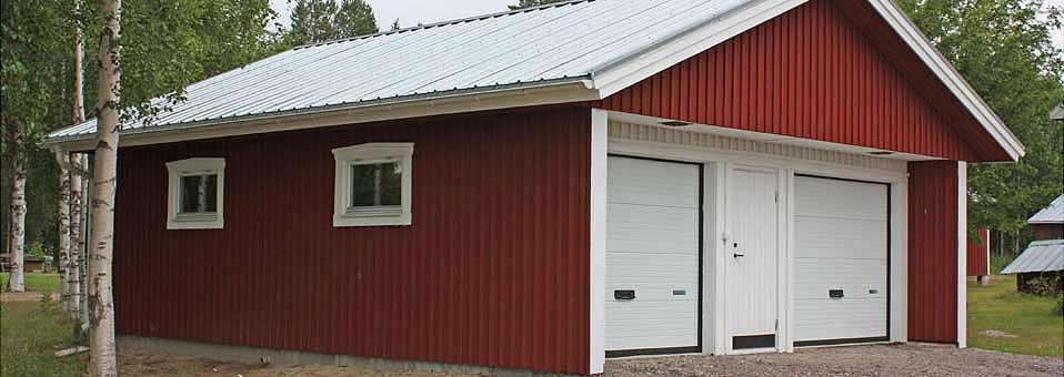 Garage 60 kvm Lufting mellom isolasjon og undertak