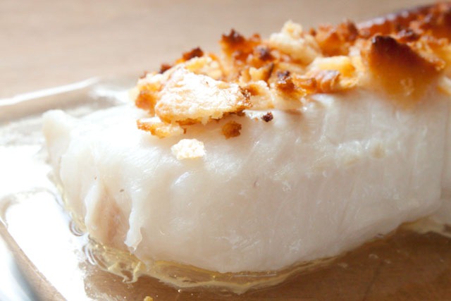 Butter Crumb Baked Alaskan Cod Andie Mitchell