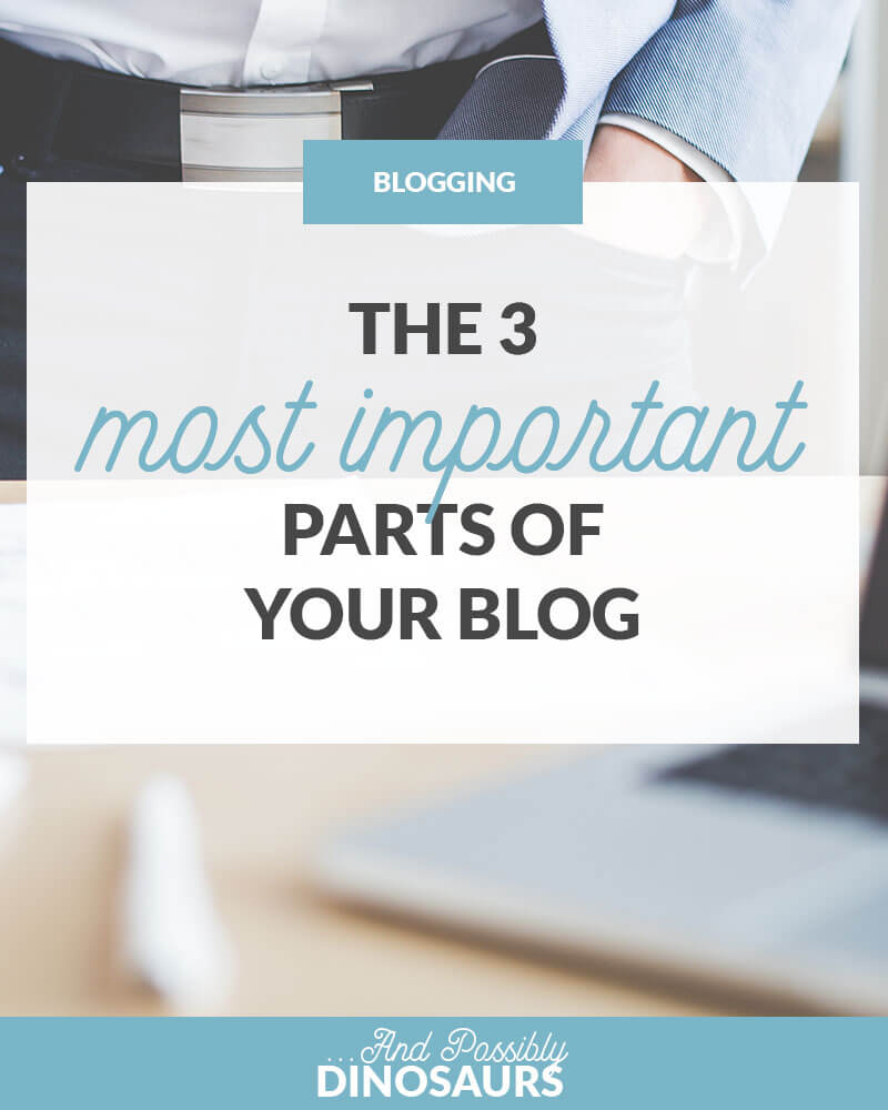 The 3 Most Important Parts of Your Blog And Possibly Dinosaurs