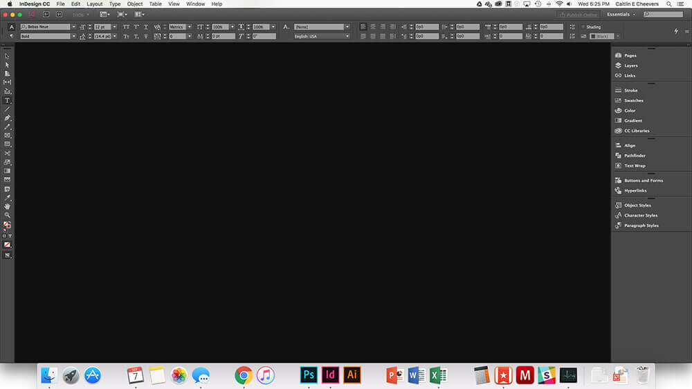 How to Customize Your Workspace in InDesign And Possibly Dinosaurs