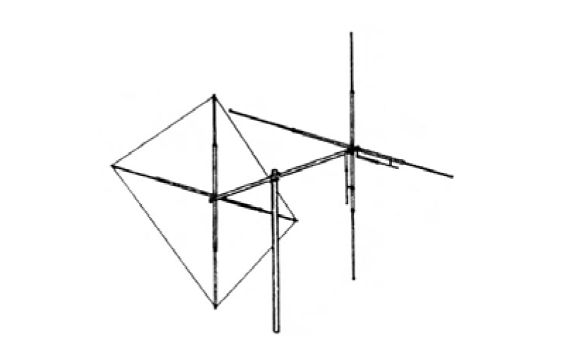 Maco V Quad 2 Element Vee Beam Antenna