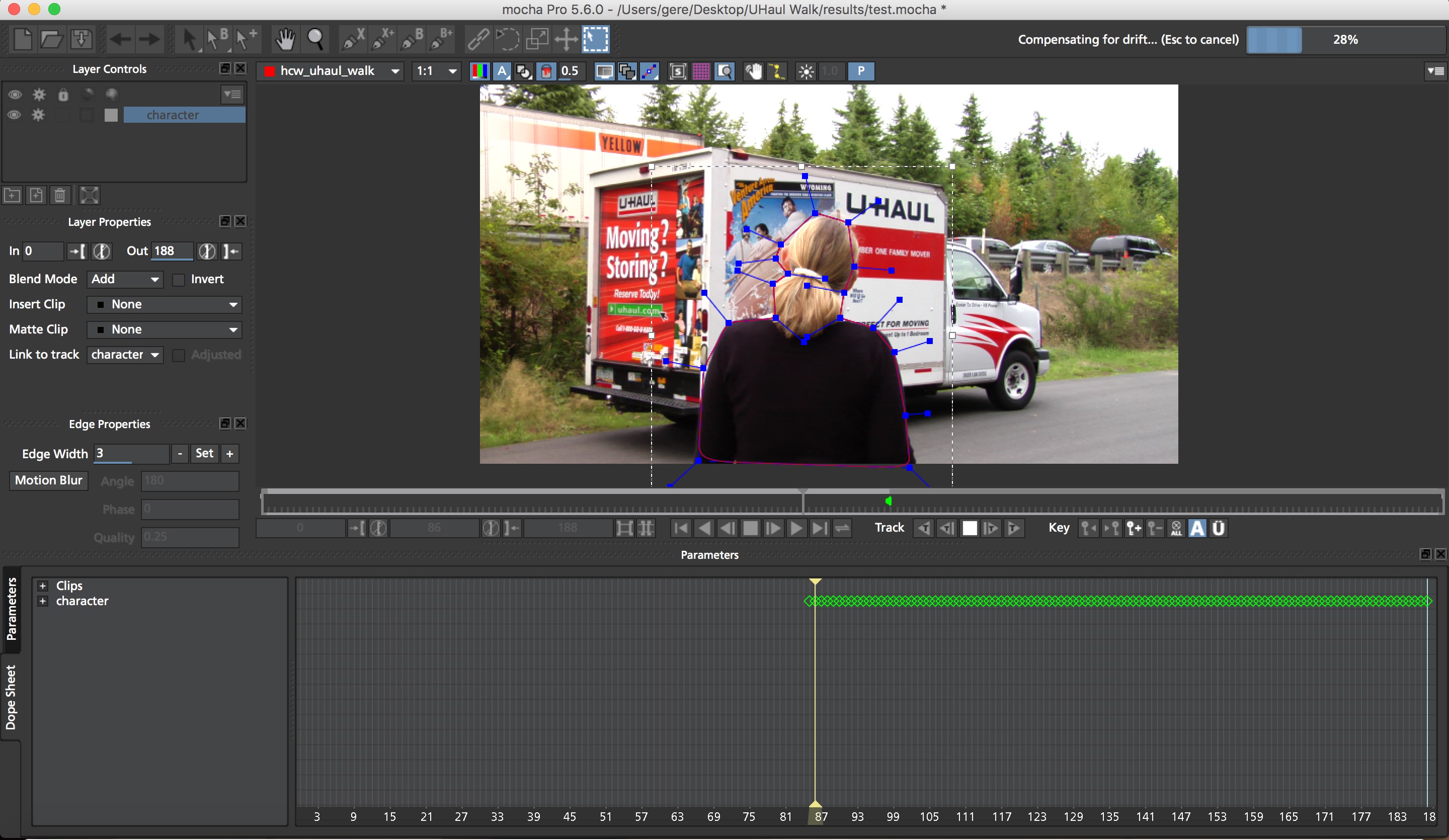 Mocha change Frame Range Andrea Geremia VFX Artist