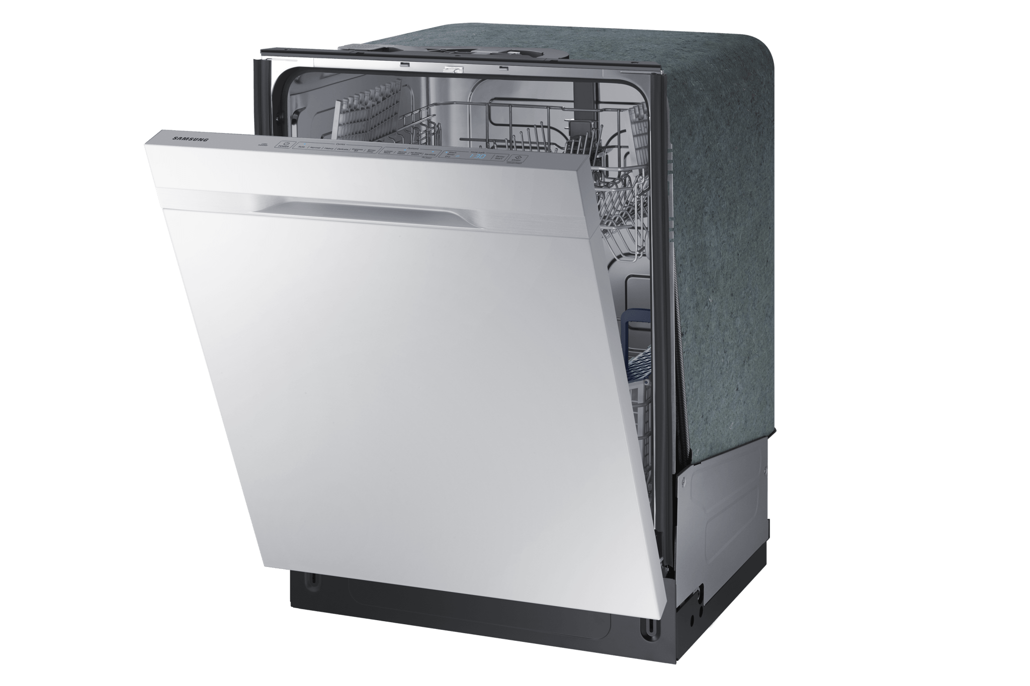 Samsung DW80K5050UW/AC 24" 44dB Tall Tub BuiltIn Dishwasher with