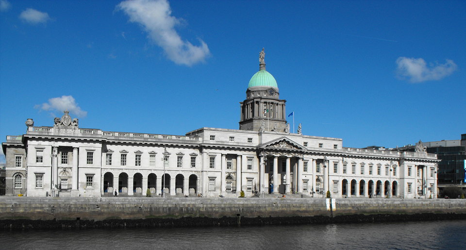 The Dome of the Custom House, Dublin