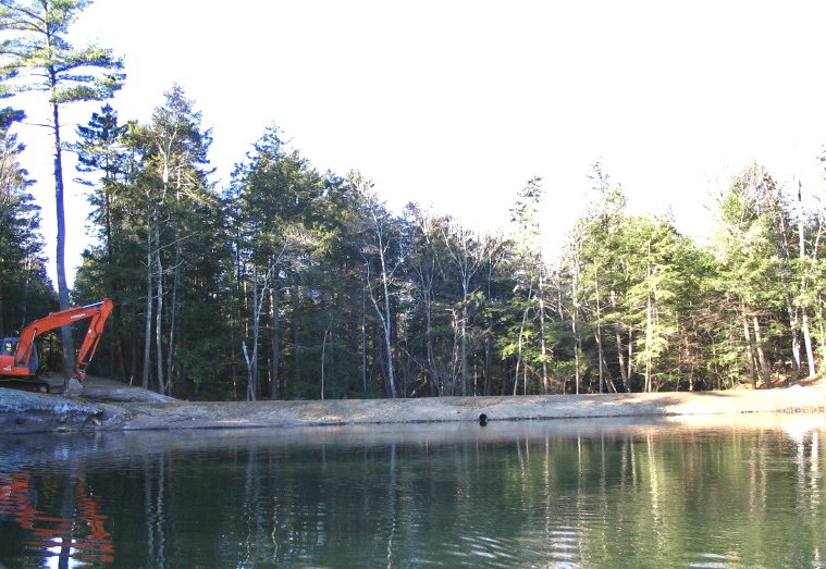 Spectacle Pond Spillway, Dam and Dike Reconstruction Andrews Construction