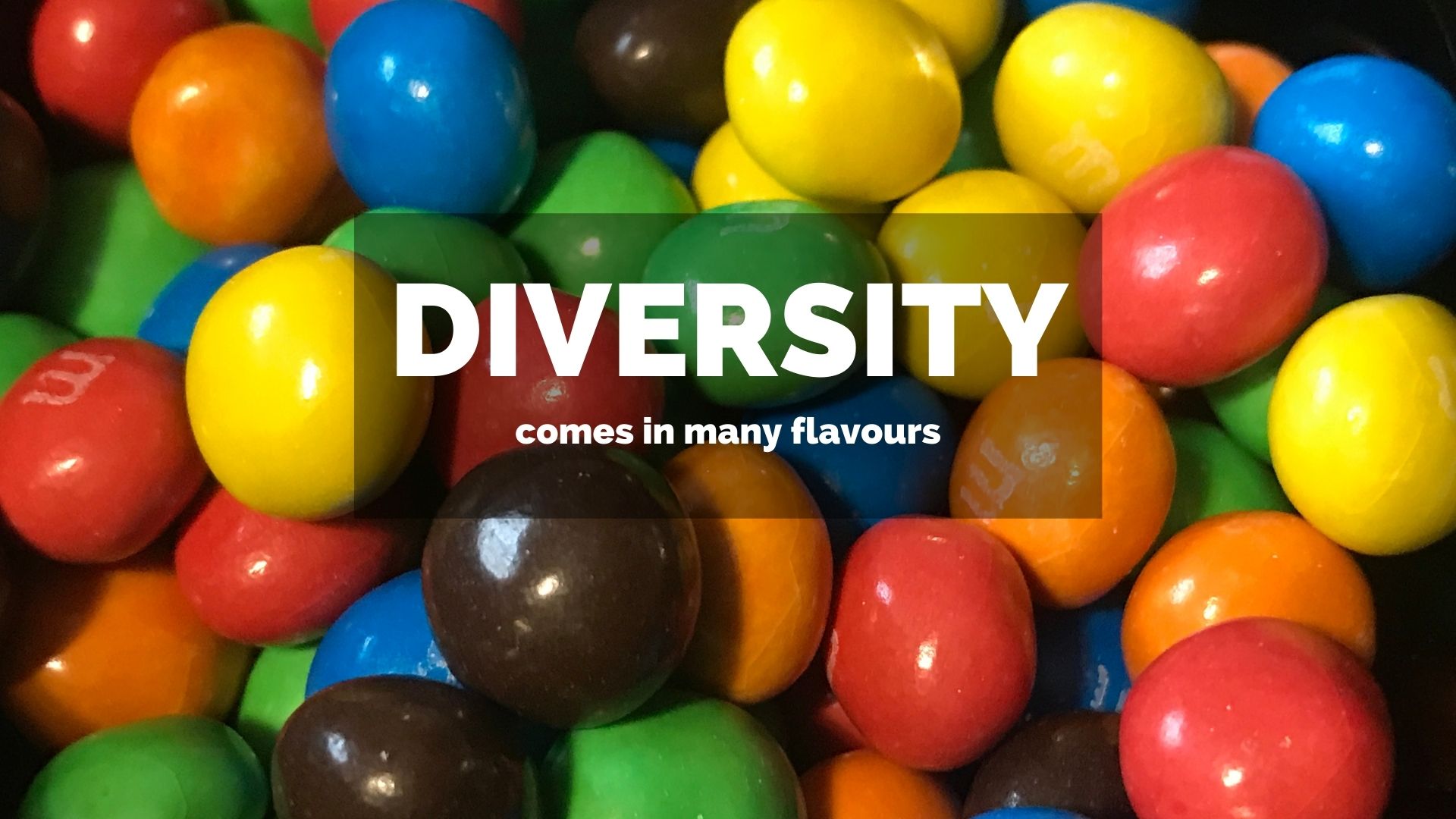 Different types of diversity to consider Andrew Vorster