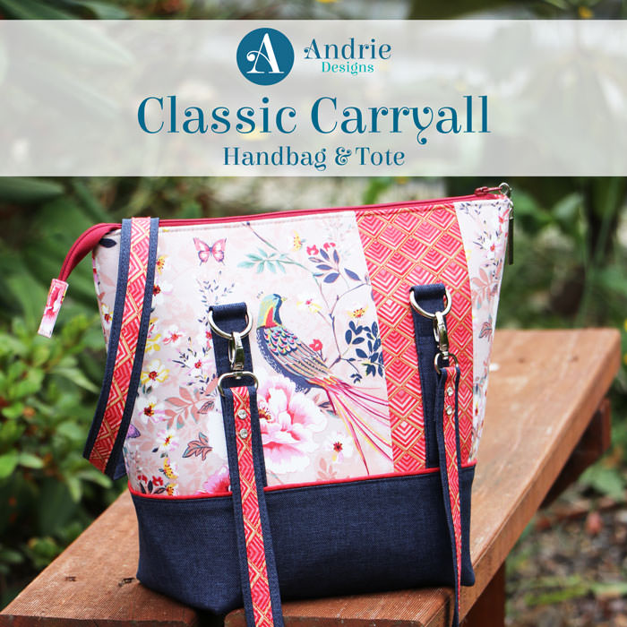 Classic Carryall Handbag & Tote Andrie Designs