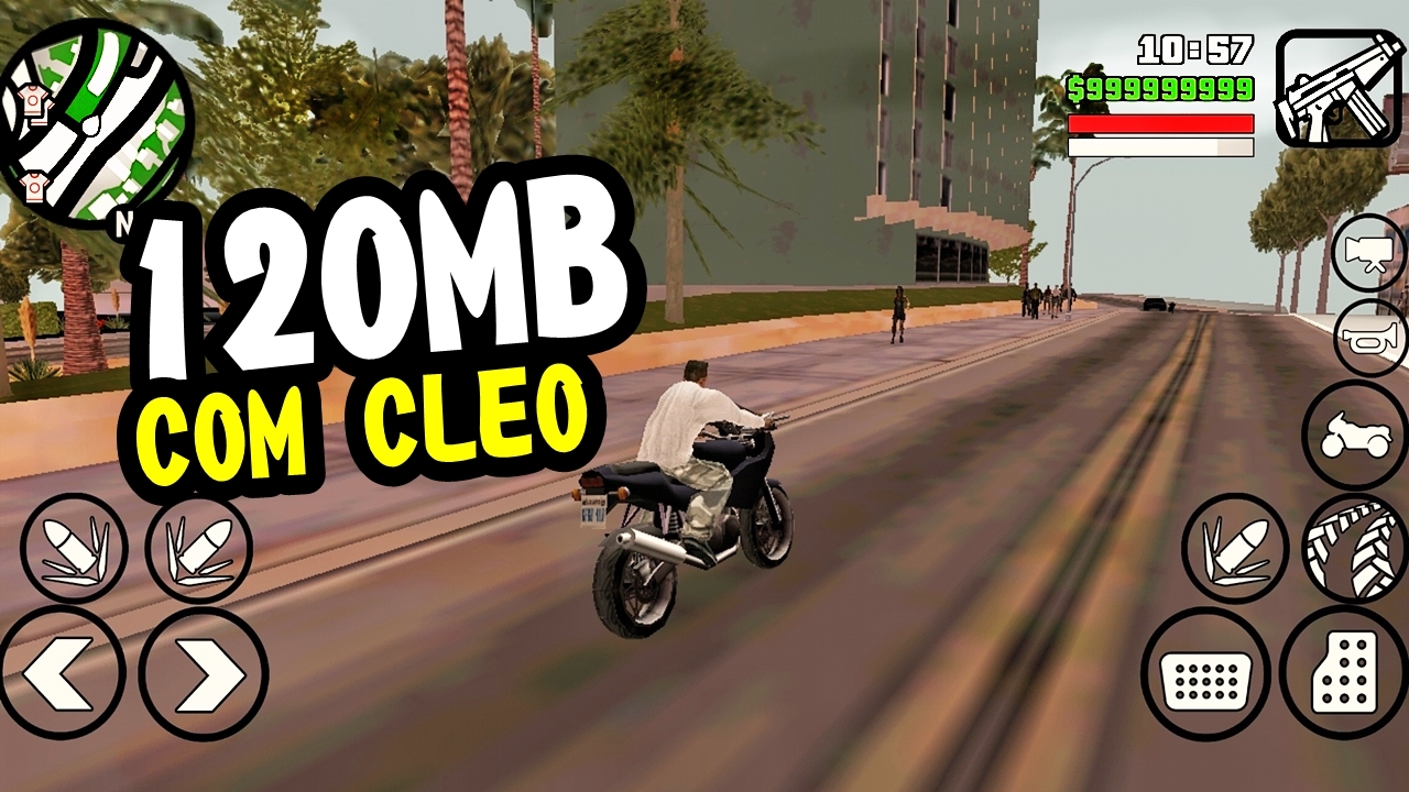 GTA SA LITE v11 120MB Versão Otimizada Android ANDROGAMER