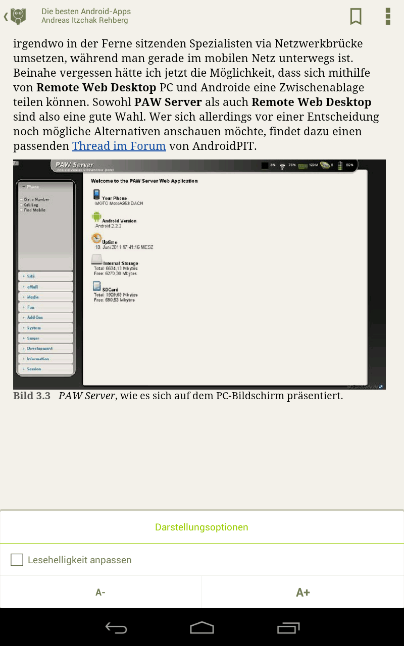 EBookReader Apps für Android Android User