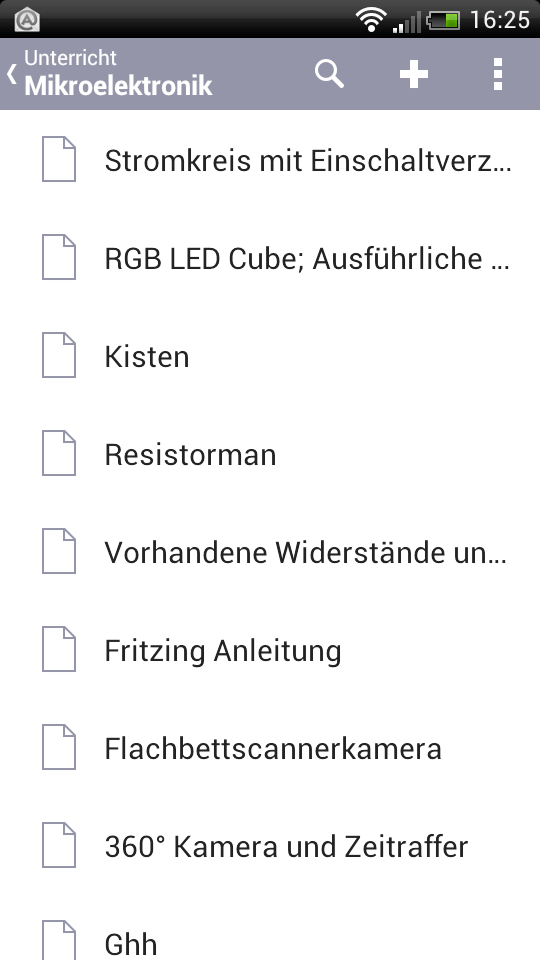 Notizen mit OneNote von Microsoft verwalten Android User