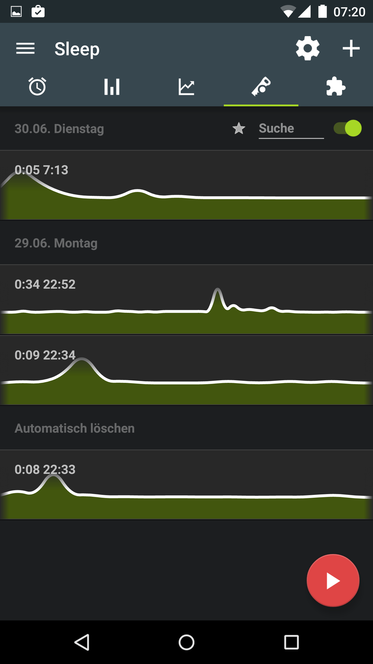 Sleep as Android Ein schöner Tag durch guten Schlaf Android User