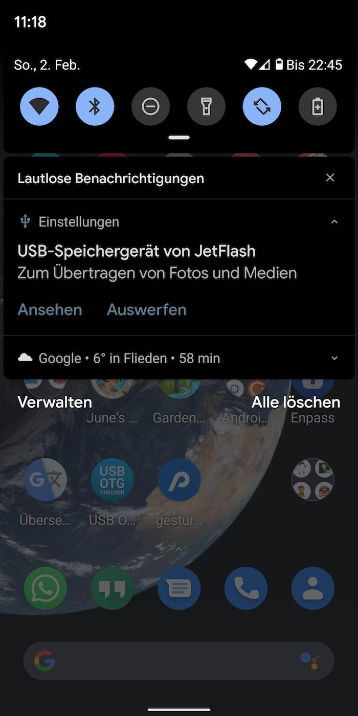 Tipp Smartphone mit USBStick OTG verbinden AndroidUser.de