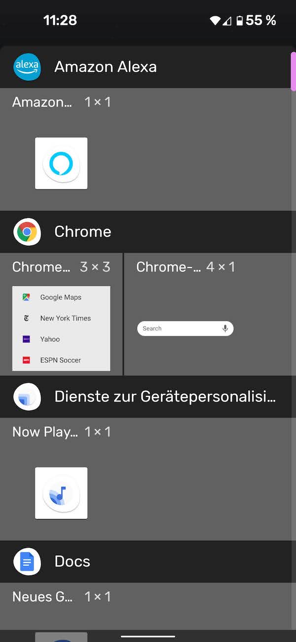 Device Personalization Services Umbenennung in Android System