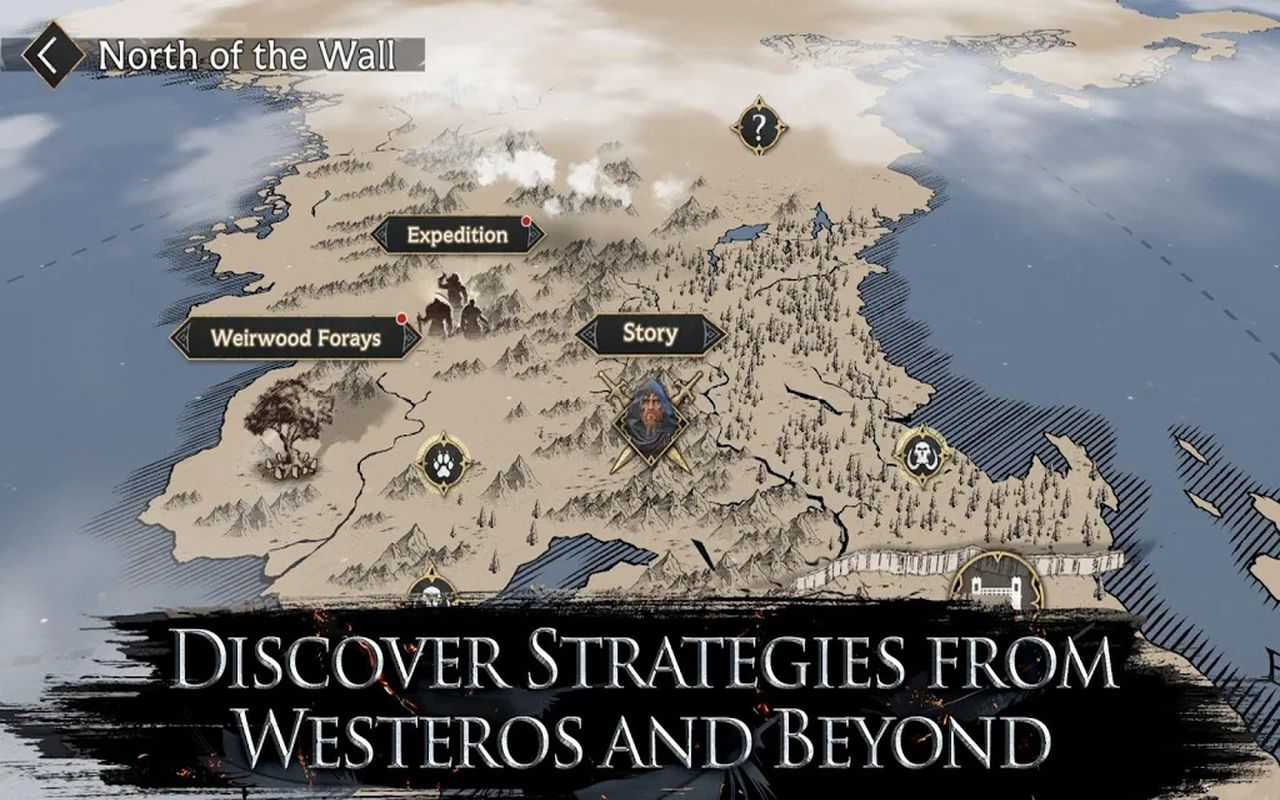 Game of thrones beyond the wall map poster thingwest