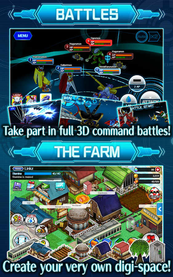 Digimon LinkZ Apk v2.3.1 Mod (GOD Mode/High Luck/Anti Ban)