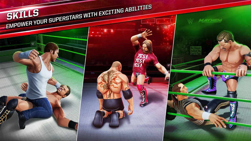 WWE Mayhem Apk + Obb v1.18.276 Full Download Mod
