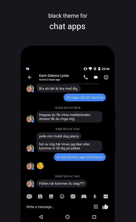 Swift Black Substratum Theme Apk v18.6 Patched