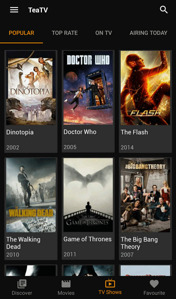 Tea TV Apk Ad Free Download v10.0.0r Mod Latest