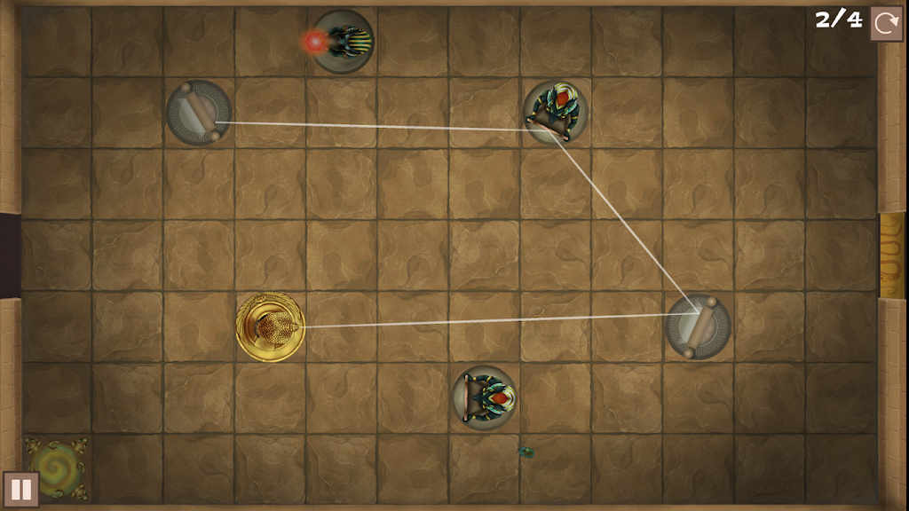 Mirrors The Light Reflection Puzzle Game Apk v1.0 Paid