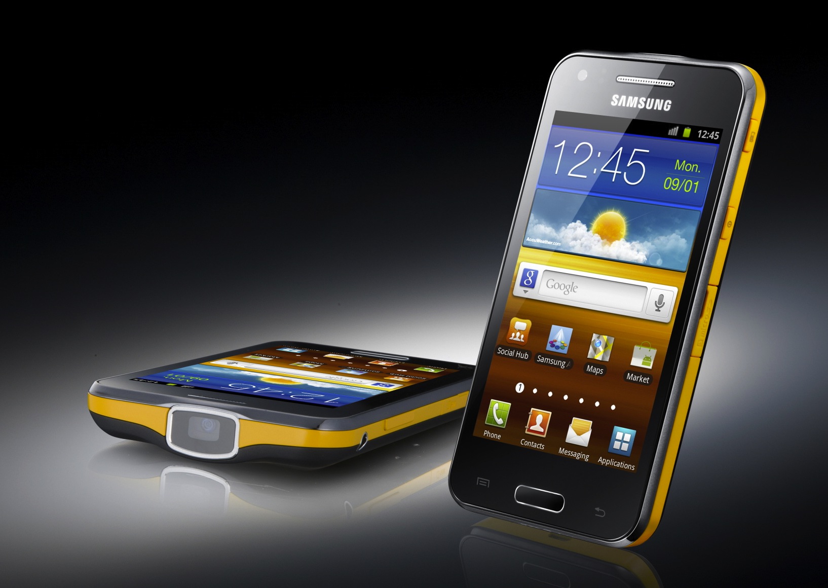 Samsung Debuts HD Projector Android Phone Galaxy Beam & More