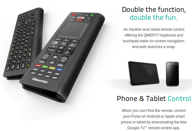 Hisense Pulse Remote