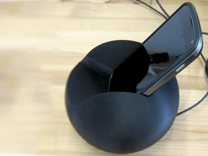 nexus 4 orb 3d printed dock