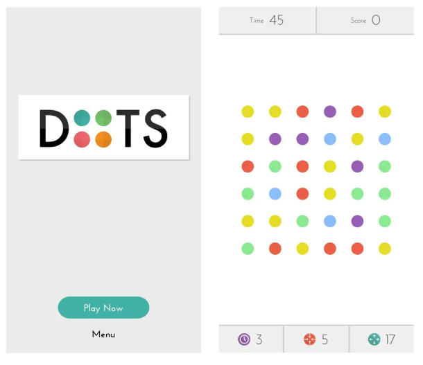 Dots, the addictive connectthedots game, just launched on Android