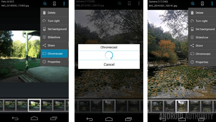 ES File Explorer Chromecast plugin