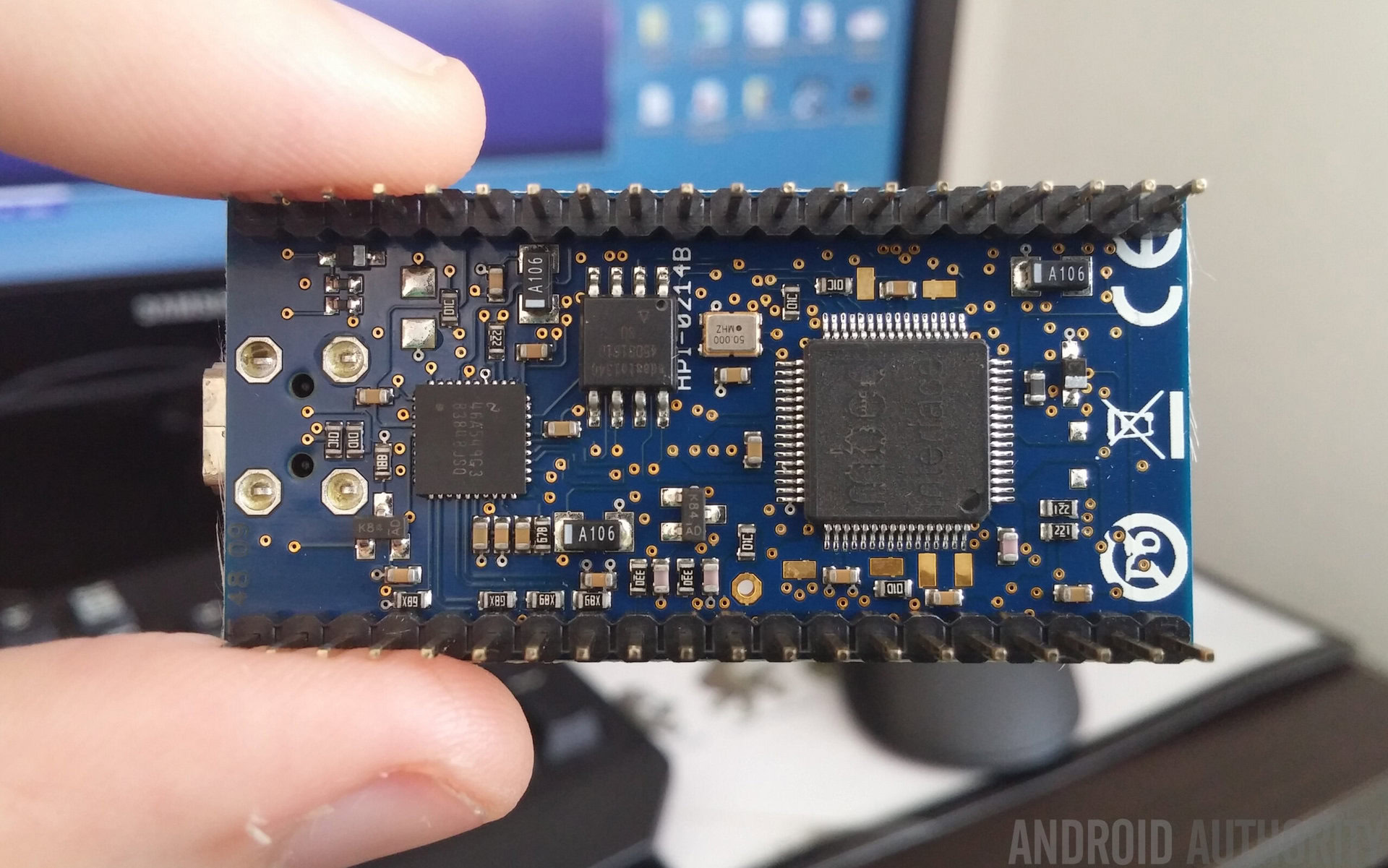 emBed Cortex M3 underside