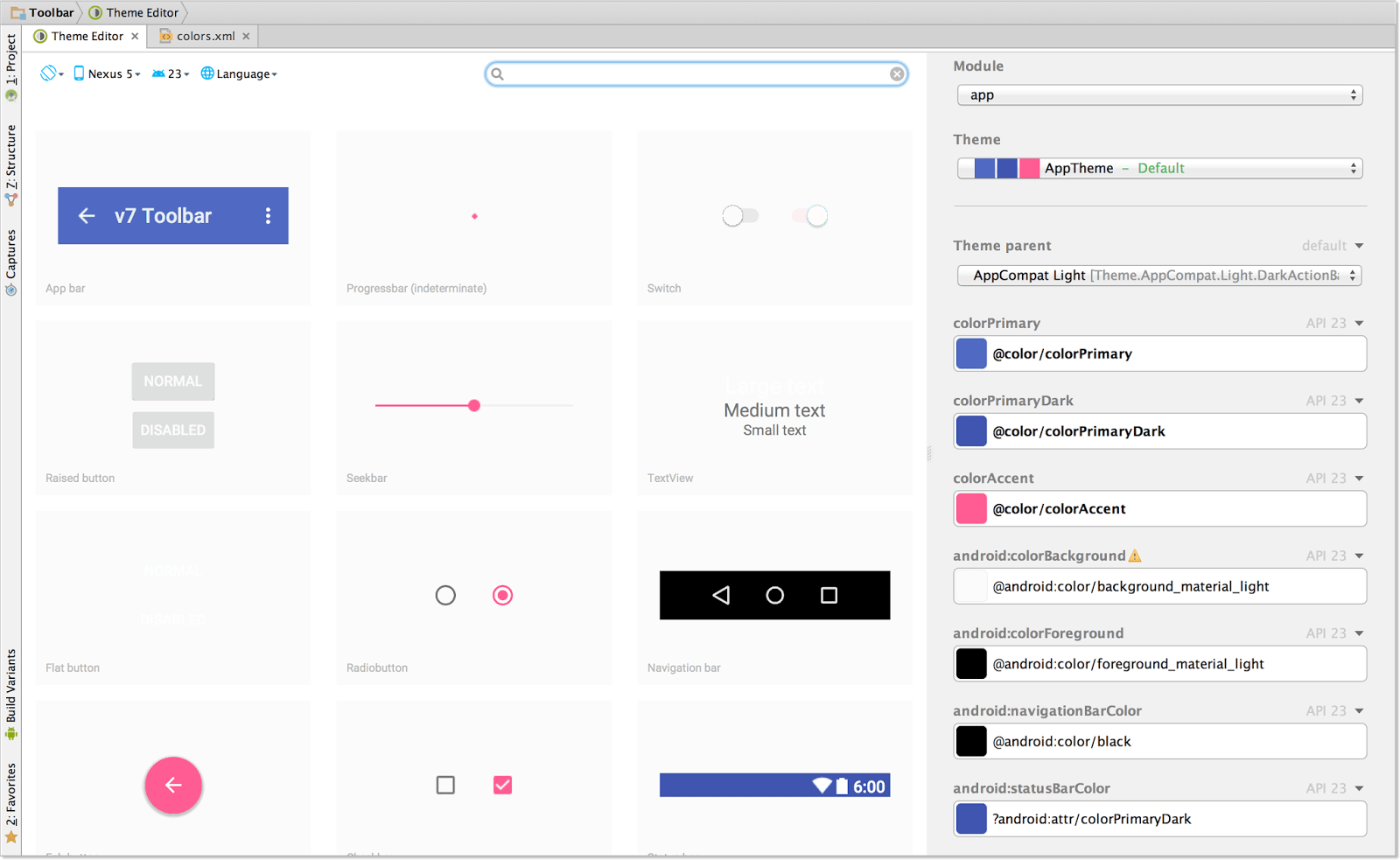 android-studio_1.4-theme_editor