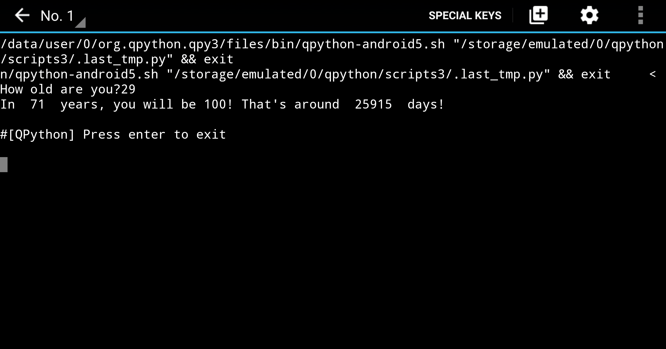 Run Python on Android