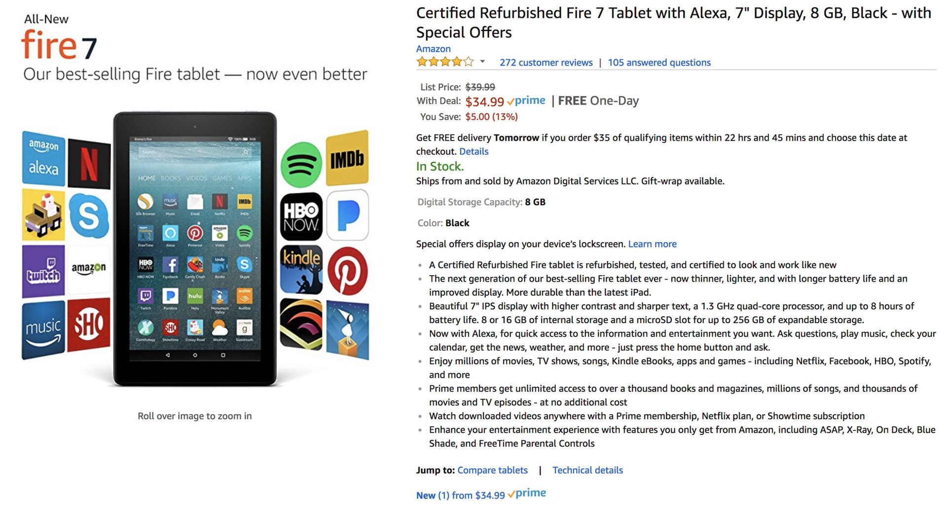 Amazon Fire Tablet