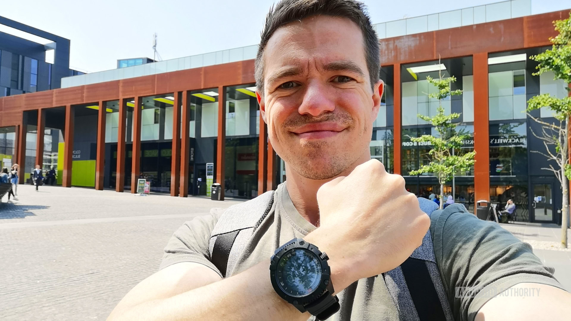 Wearing the MATRIX SmartWatch