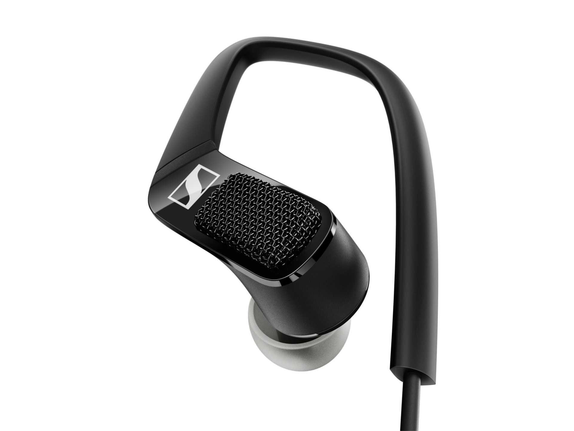 Sennheiser Ambeo AR One earphones product image on white background.