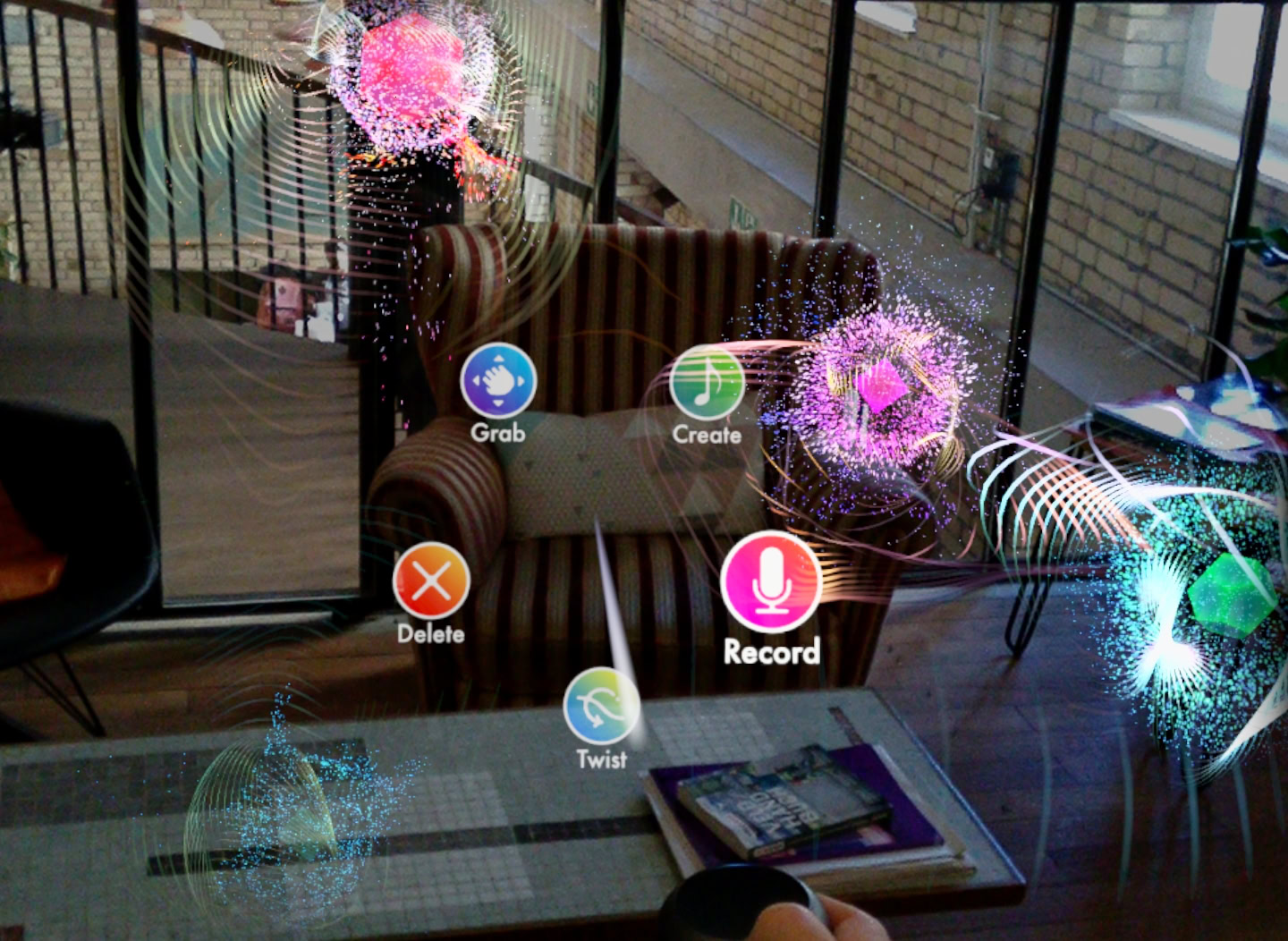 Sennheiser Ambeo AR One Augmented Audio Lab display.