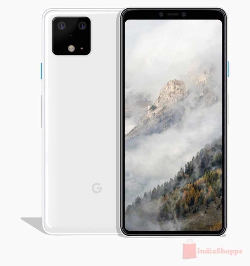Supposed leaked renders of the Google Pixel 4 XL colors.