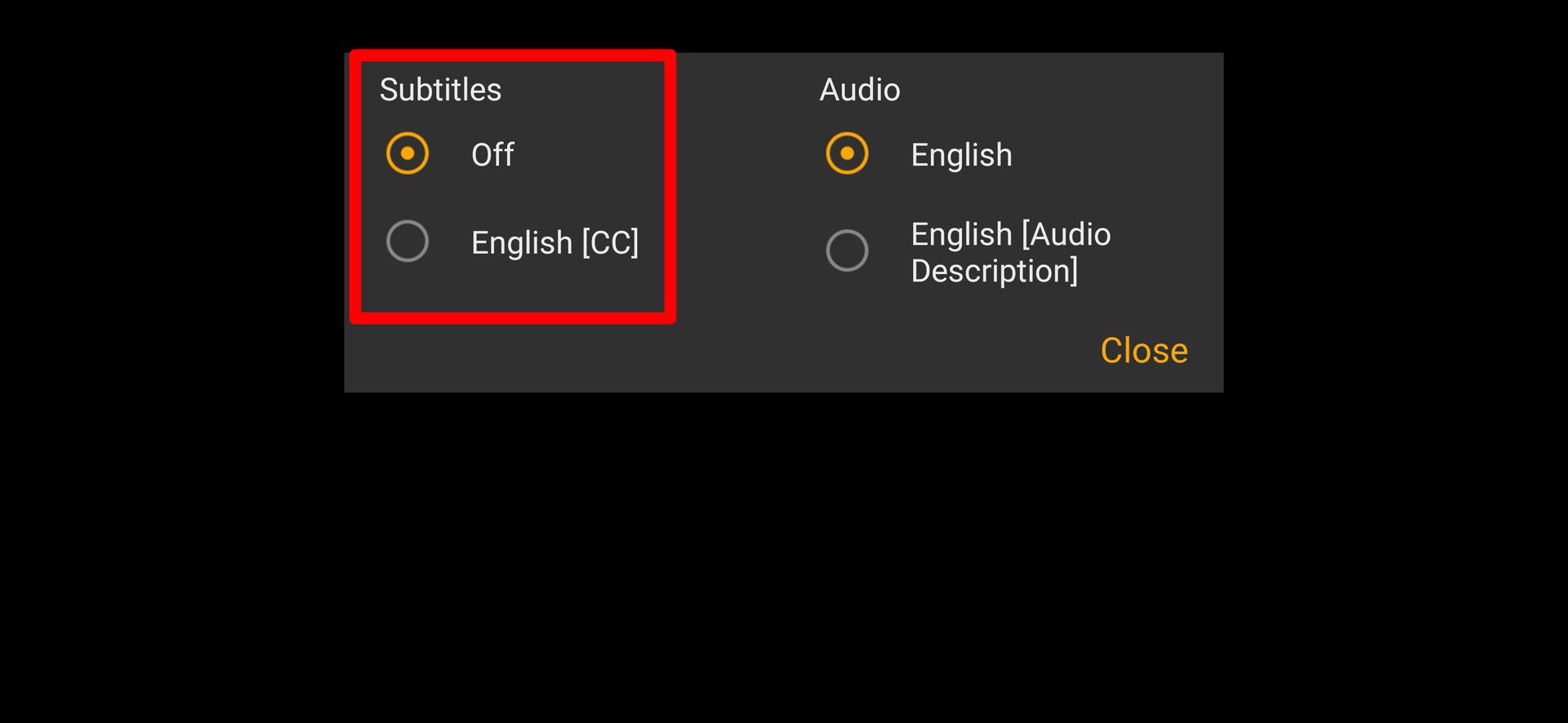 How to change Amazon Prime Video subtitles and language