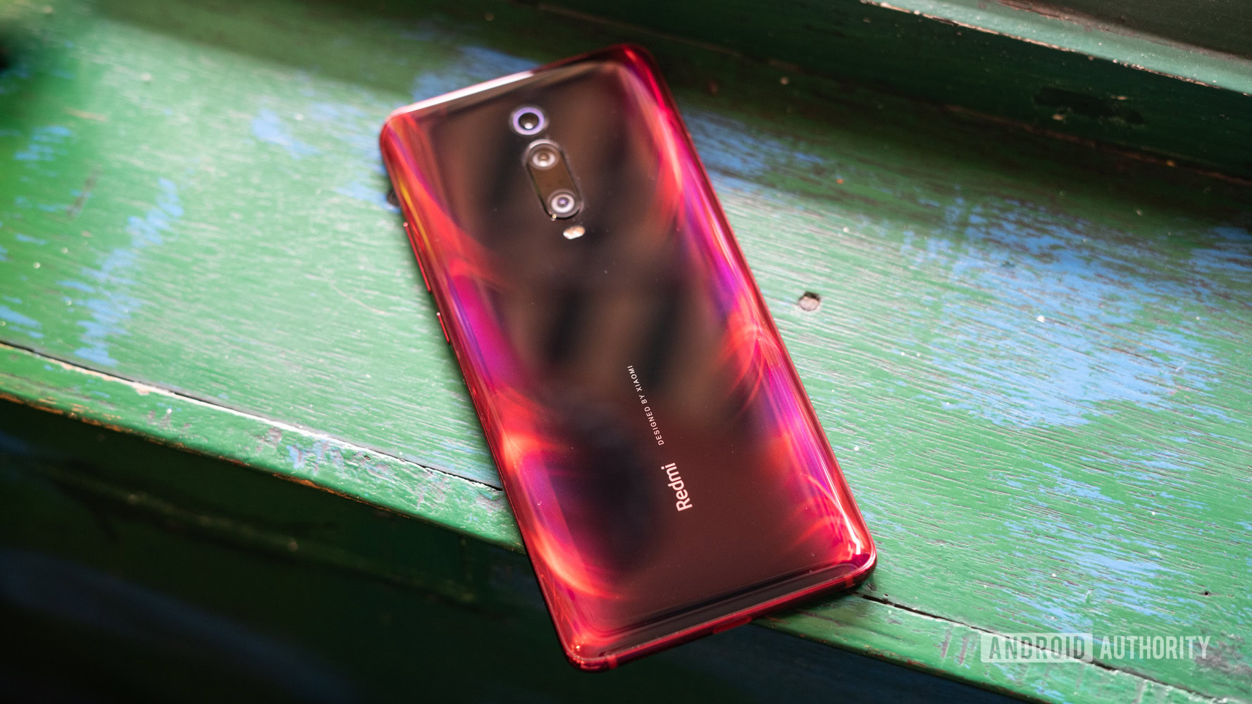 Redmi K20 Pro showing gradient on back