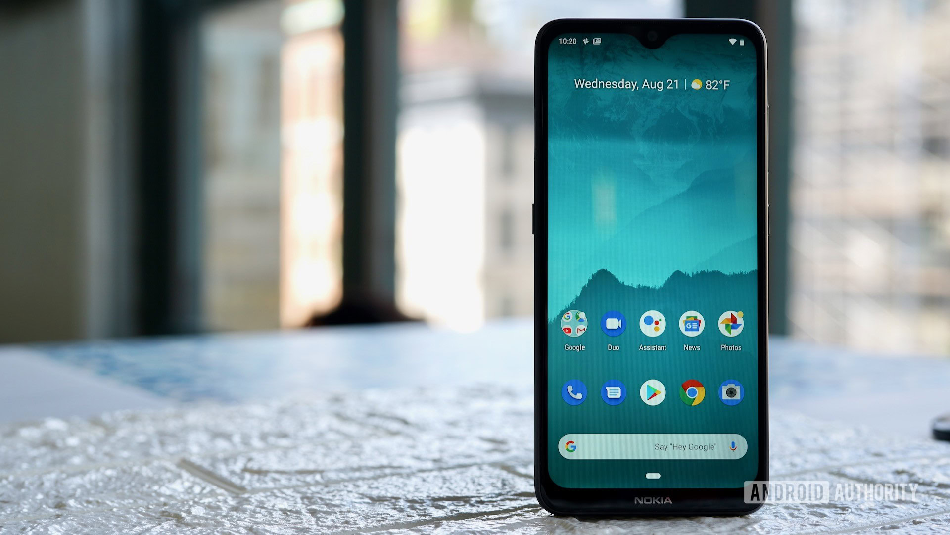 Nokia 6 2 black standing tall