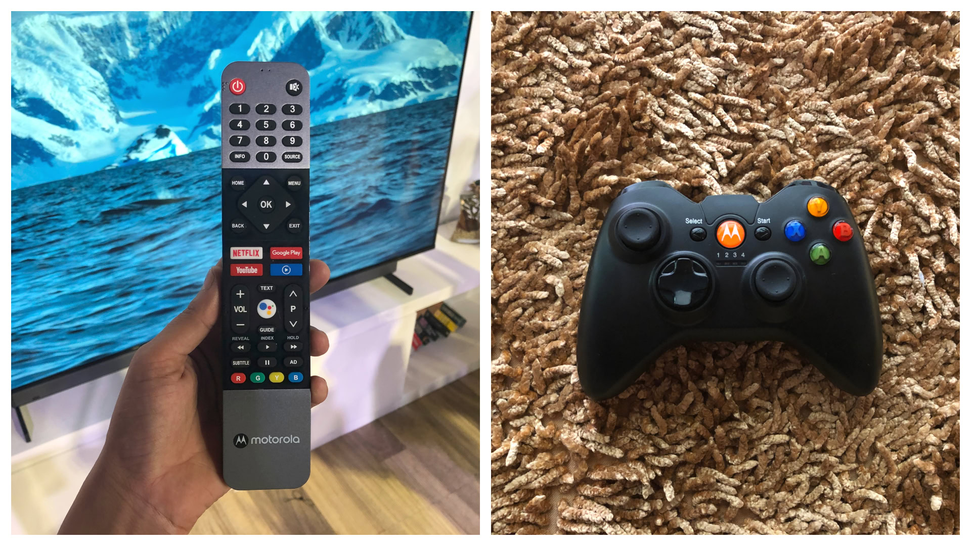 Motorola TV remote controller