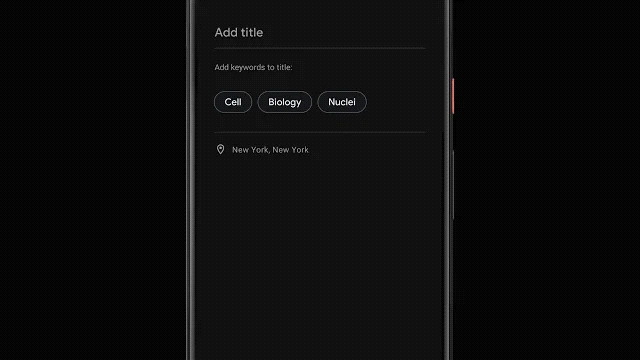 Google Recorder App Title Suggestion