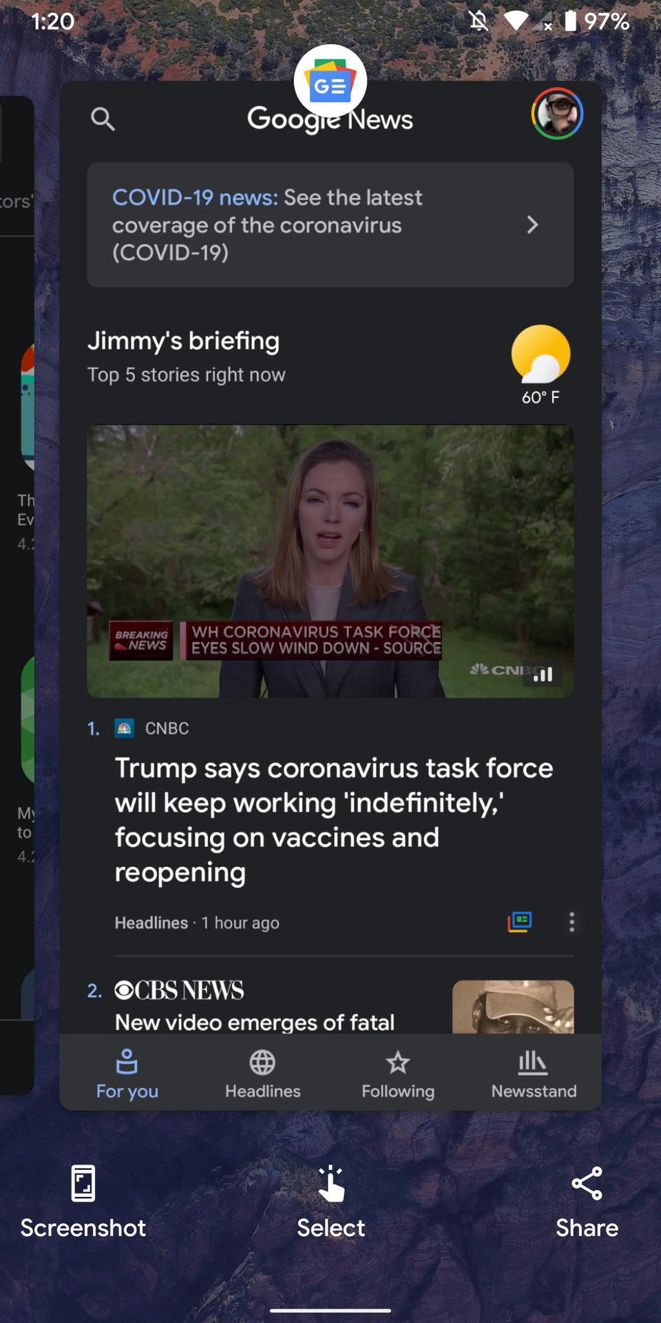 Android 11 DP4 Copy Text Select Tool 1