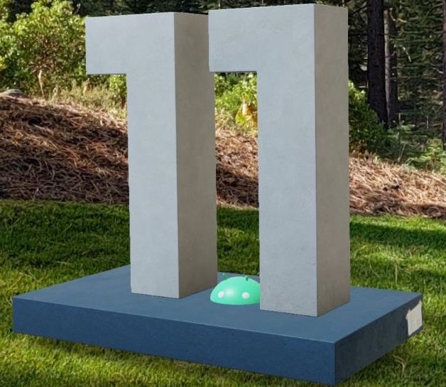 android 11 statue