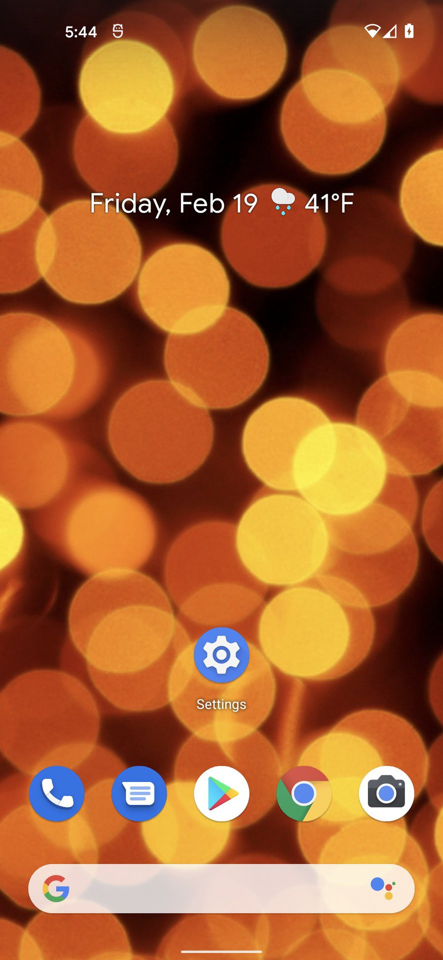 android 12 theming orange home screen