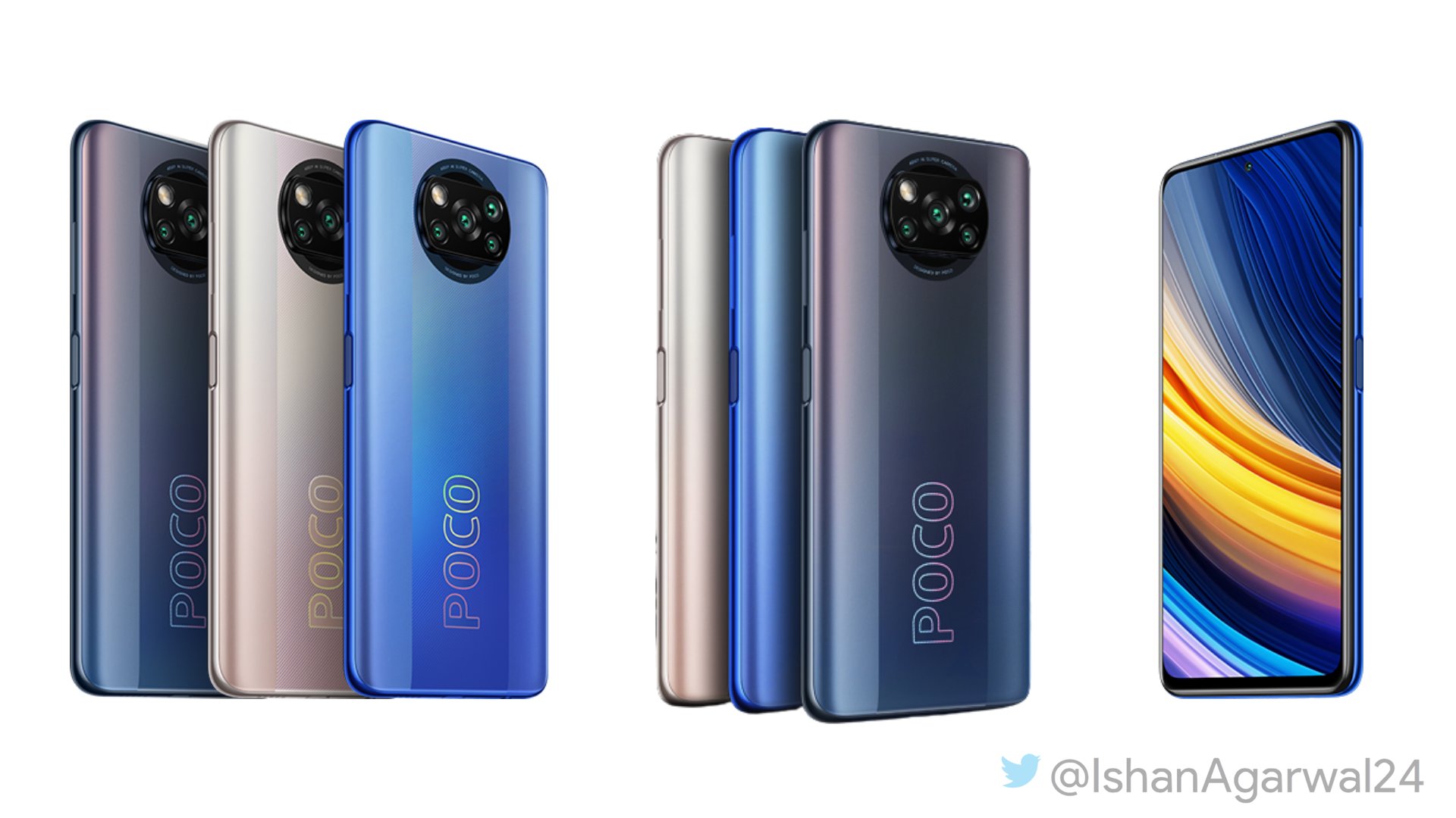 POCO X3 Pro Render