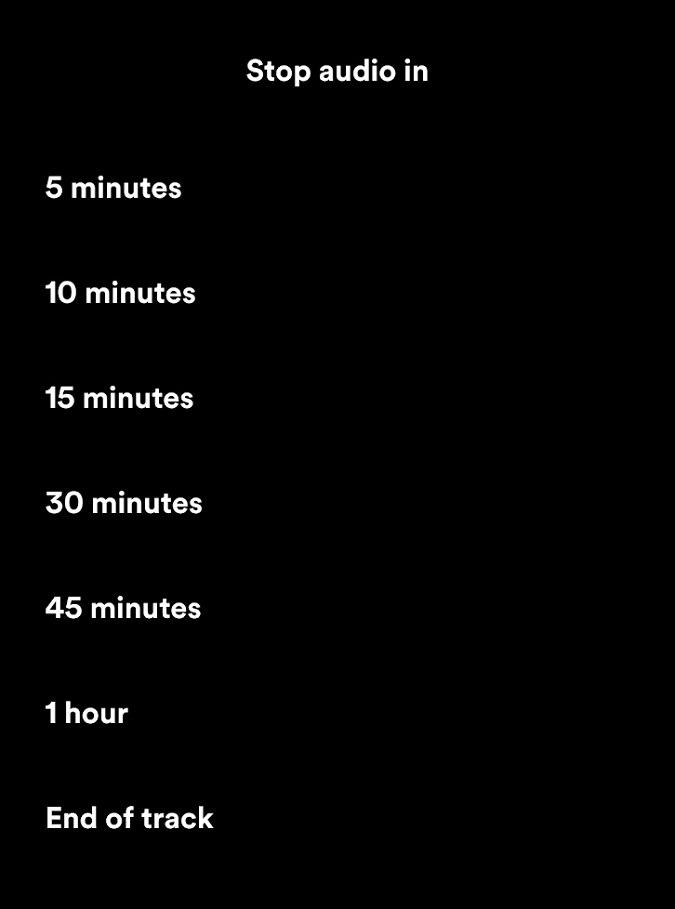 Does Spotify have a sleep timer? Android Authority